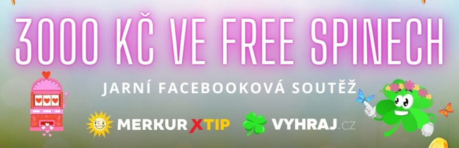 Jarní soutěž s Merkurem o 3000 Kč ve free spinech