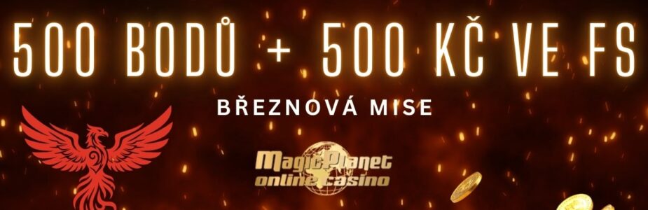 Magic Planet 500 Kč + 500 FS