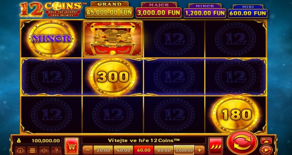12 Coins od Wazdan