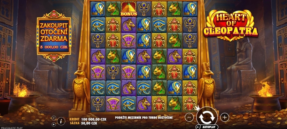 Heart of Cleopatra od Pragmatic Play