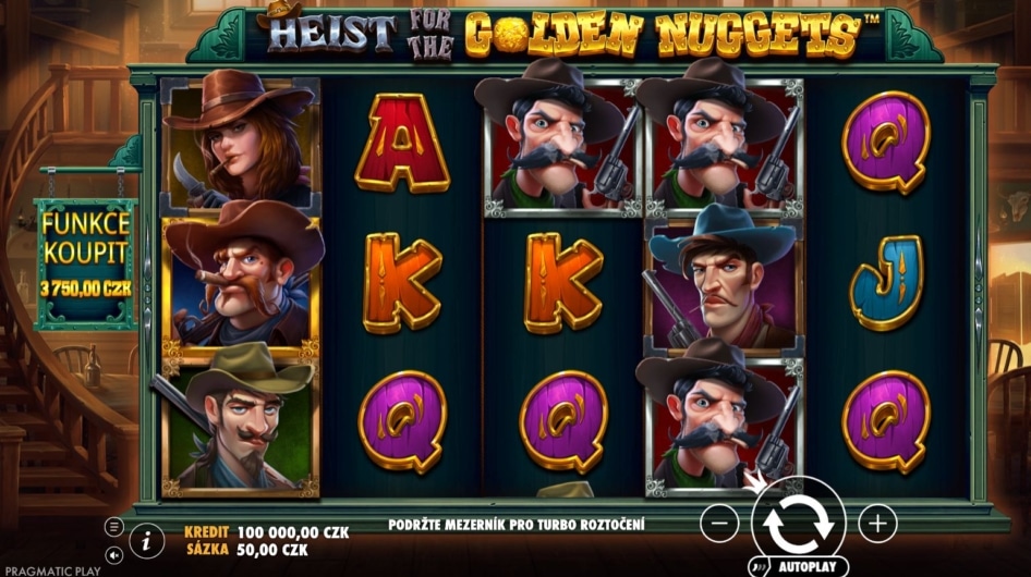 Heist for the Golden Nuggets od Pragmatic Play