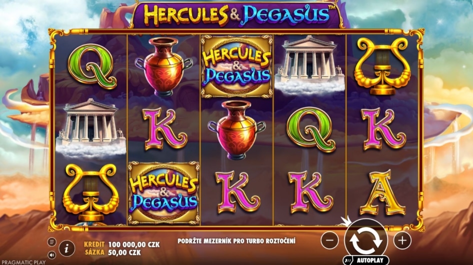 Hercules and Pegasus od Pragmatic Play