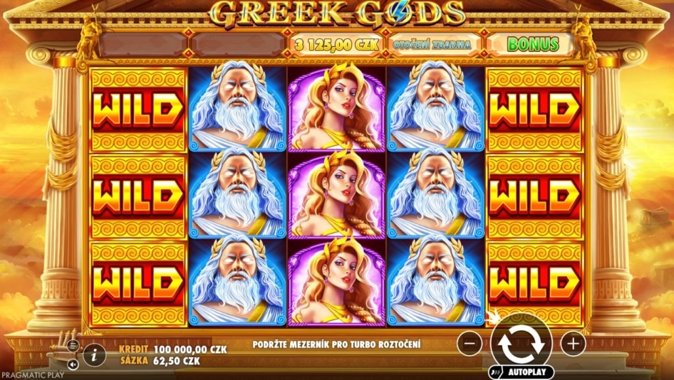 Greek Gods od Pragmatic Play