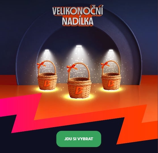 Velikonoční nadílka Betano