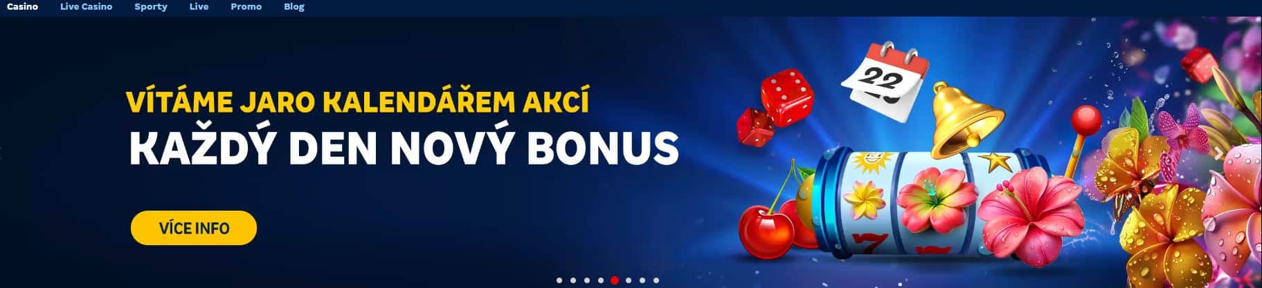 Banner Jarní kalendář u Merkuru