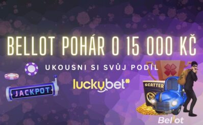 Bellot pohár o 15 000 Kč u LuckyBetu