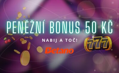 Bonus 50 Kč na Betanu