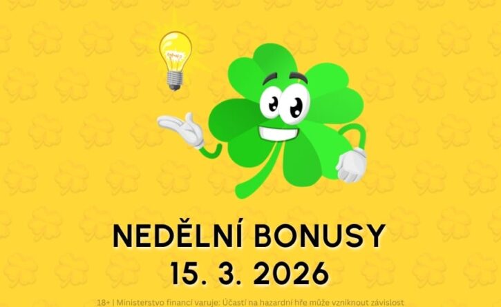 Free spiny a bonusy dnes 15-3-2026