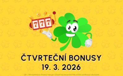Free spiny a bonusy dnes 19-3-2026