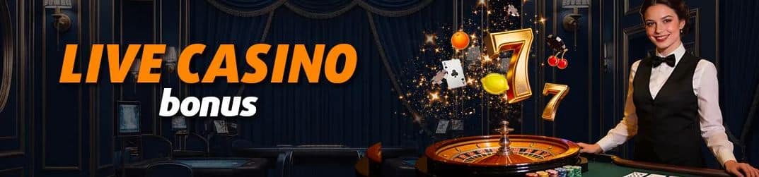 Live casino bonus u Tipsport a Chance