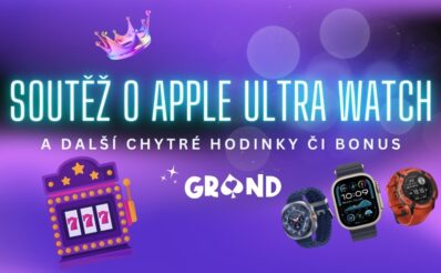 Soutěž o Apple Ultra Watch u Grandwin