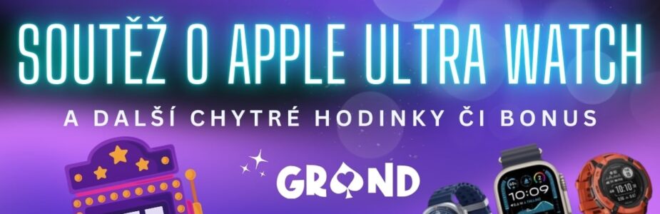 Soutěž o Apple Ultra Watch u Grandwin