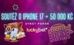 Synot pohár u LuckyBet: Získej iPhone 17 + podíl z 50 000 Kč!