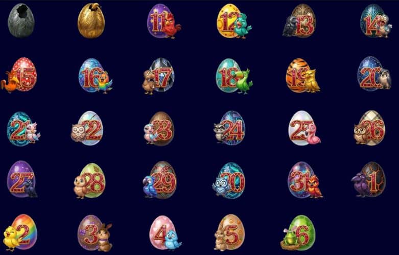 Velikonoční výzva Kalendář u Betx