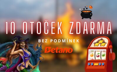 10 otoček zdarma bez podmínek u Betana