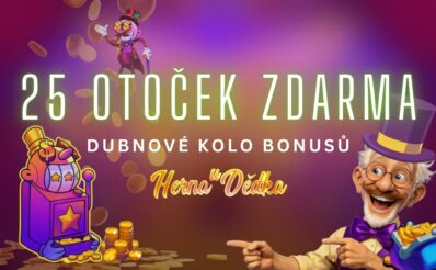 25 otoček zdarma v Herně u Dědka