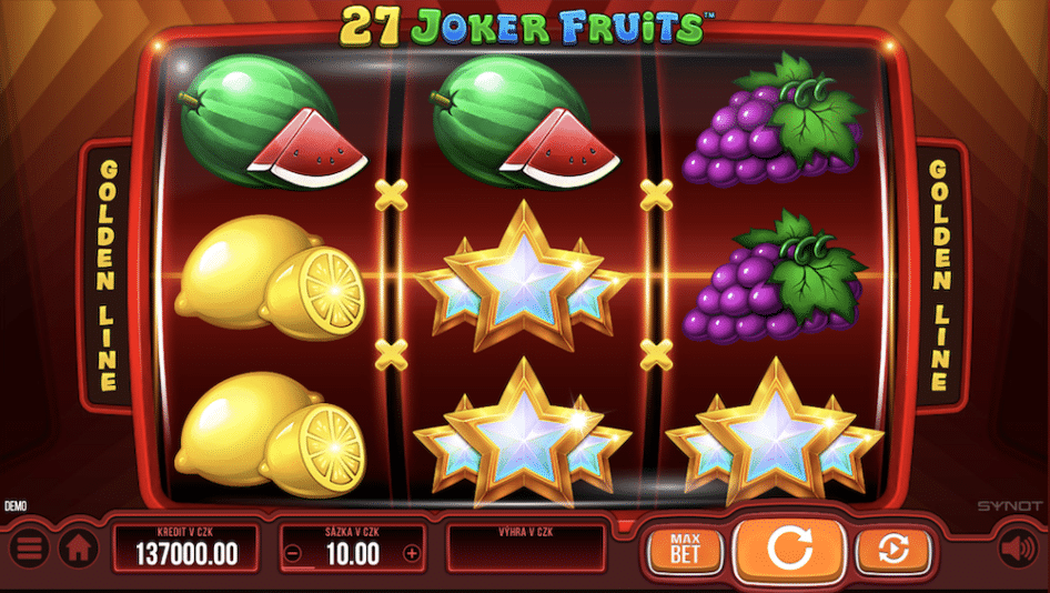 27 Joker Fruits od SYNOT Games