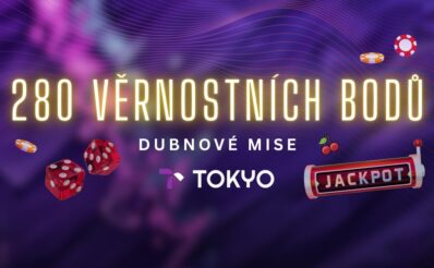 280 věrnostních bodů v casinu Tokyo