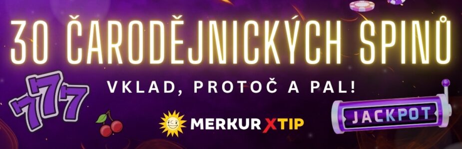30 čarodějnických spinů u Merkuru