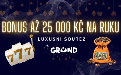 Bonus až 25 000 Kč na ruku od Grandwinu