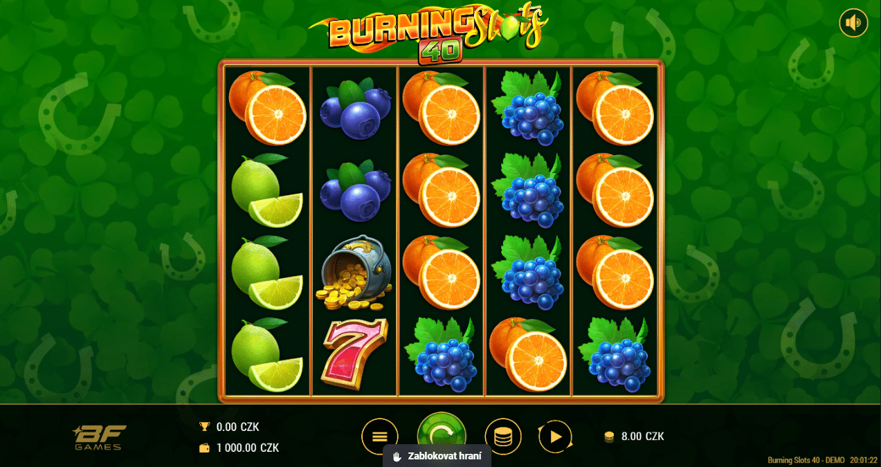 Automat Burning slots 40