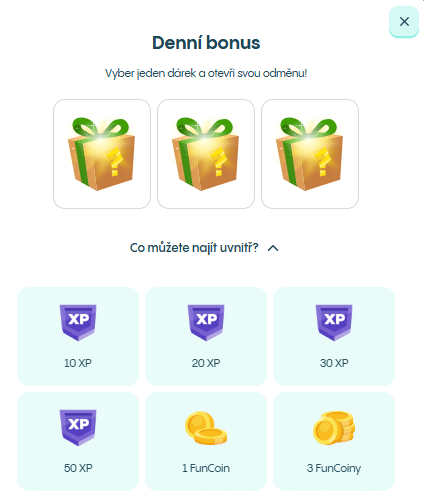 Denní bonus FunPark