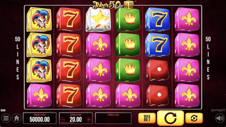 Joker 50 DeLuxe Dice od SYNOT Games