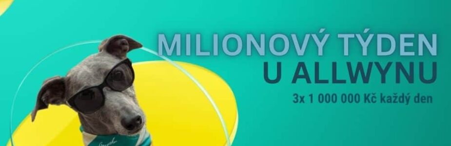 Milionový týden u Allwynu je tady!