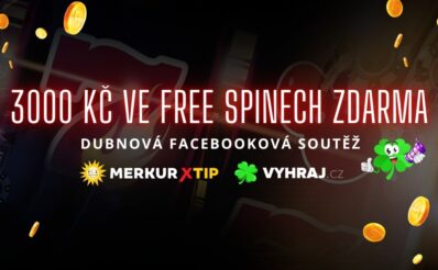 Merkur soutěž o 3000 Kč ve free spinech