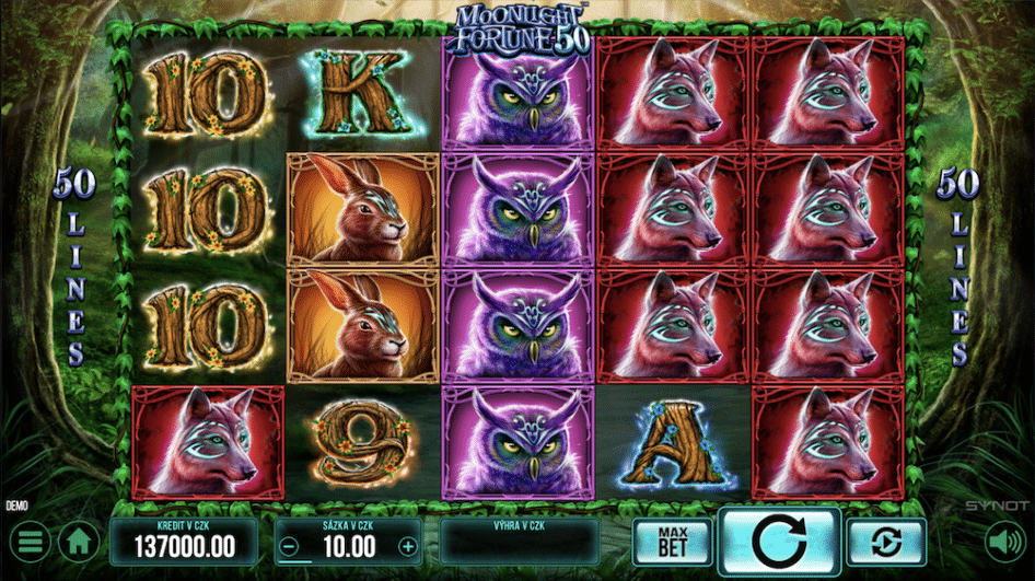Moonlight Fortune 50 od SYNOT Games