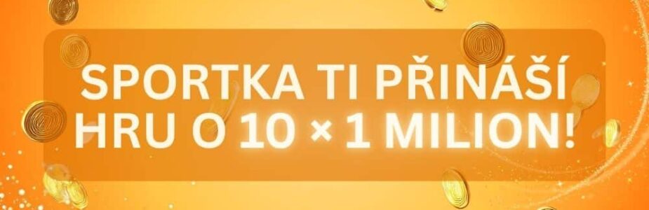 Odnes si jeden z 10 bonusových milionů korun!