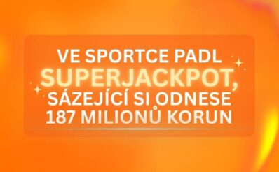Ve Sportce padl Superjackpot, který stále čeká na svého majitele!