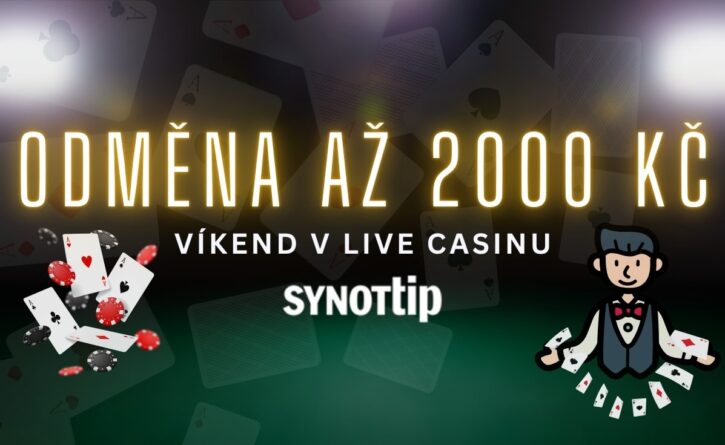 Odměna až 2000 Kč od Synottipu