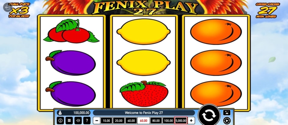 Fenix Play 27 od Wazdan