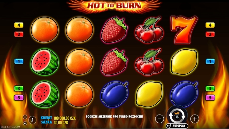 Hot to Burn od Pragmatic Play