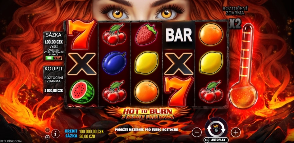 Hot to Burn – 7 Deadly Free Spins od Pragmatic Play