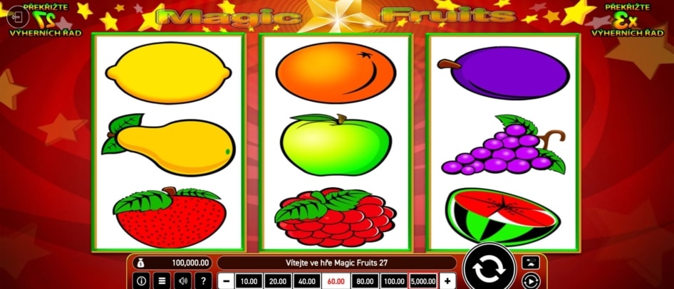 Magic Fruits 27 od Wazdan
