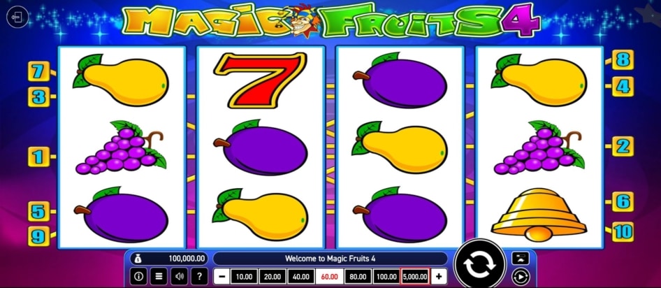 Magic Fruits 4 Deluxe od Wazdan