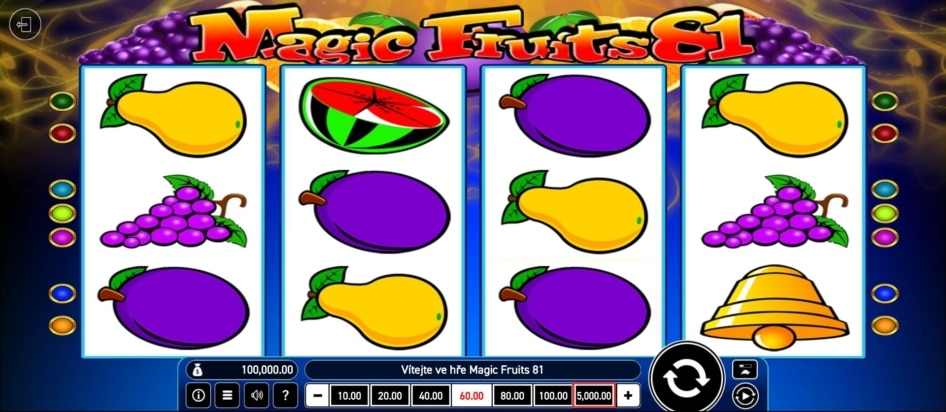 Magic Fruits 81 od Wazdan
