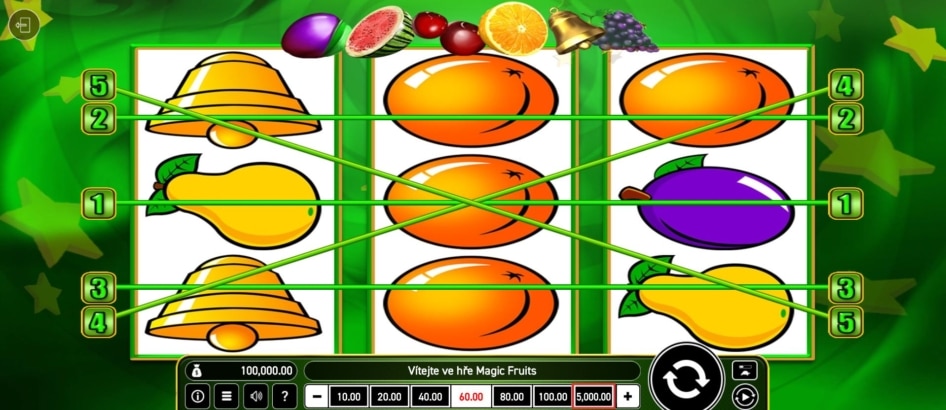 Magic Fruits od Wazdan