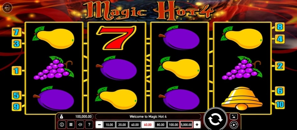 Magic Hot 4 od Wazdan