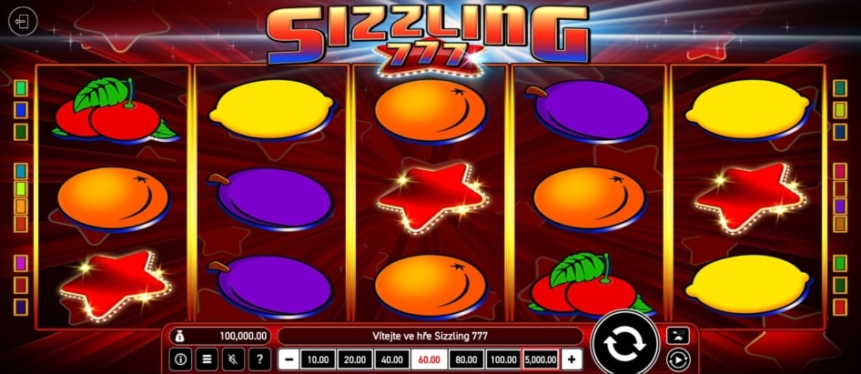 Sizzling 777 od Wazdan