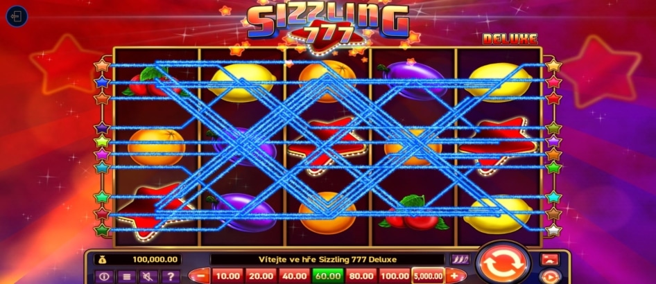 Sizzling 777 Deluxe od Wazdan