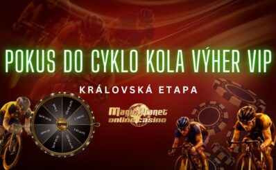 Pokus do cyklo kola vyher VIP Magic Planet