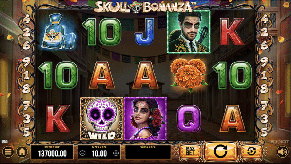 Skull Bonanza od SYNOT Games