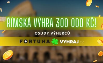 Výhra 300 tisíc u Fortuny