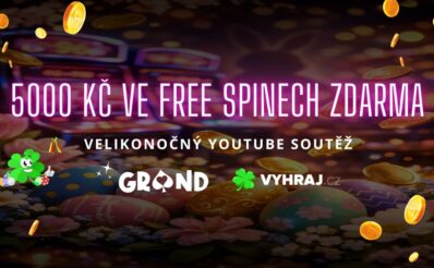 Youtube soutěž o 5000 Kč ve free spinech