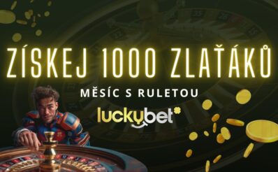 Získej 1000 zlaťáků od LuckyBetu