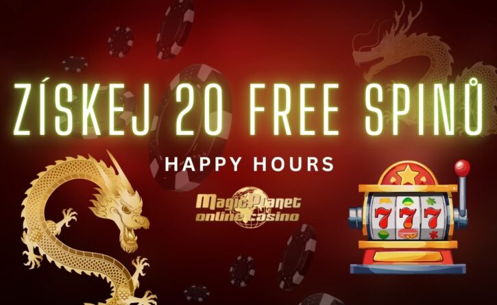 Získej 20 free spinů od Magic Planet