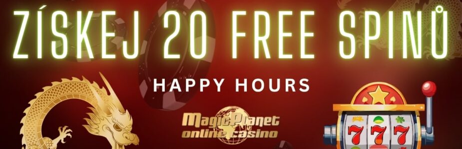Získej 20 free spinů od Magic Planet